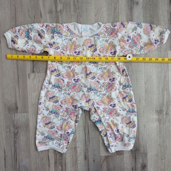 3/$20 Vintage Cotton Club Ballet Dancing Bears Playsuit, 24mo (K3) - Picture 6 of 7